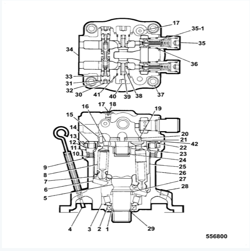 JRC0006 1012100 Mfc160-039D 20/925660 Jcb220 Slewing Gearbox Assembly Swing Gearbox Parts