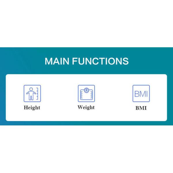 Масштабы фармации БМИ эксплуатируемые монеткой веся с 10,1 дисплеем ЛКД ХД дюйма