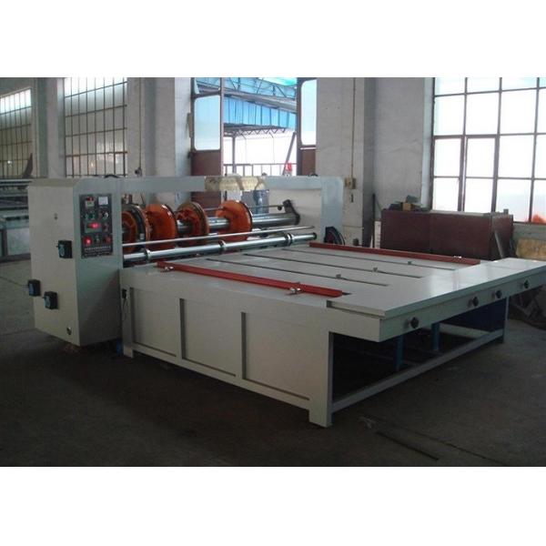 Semi Auto Chain Feeding Rotary Slotting Machine Carton Box Slotting Machine 70 pcs/min