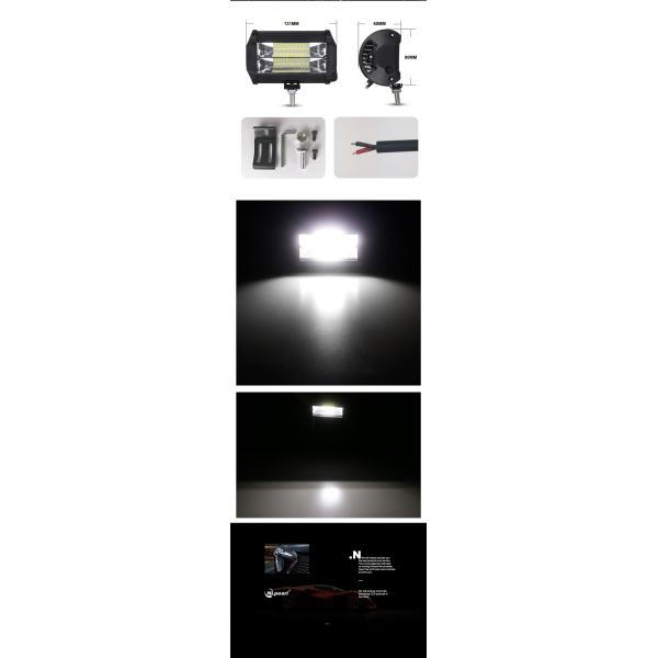 Off Road Aluminum Housing 7 Inch LED Car Light Bulb