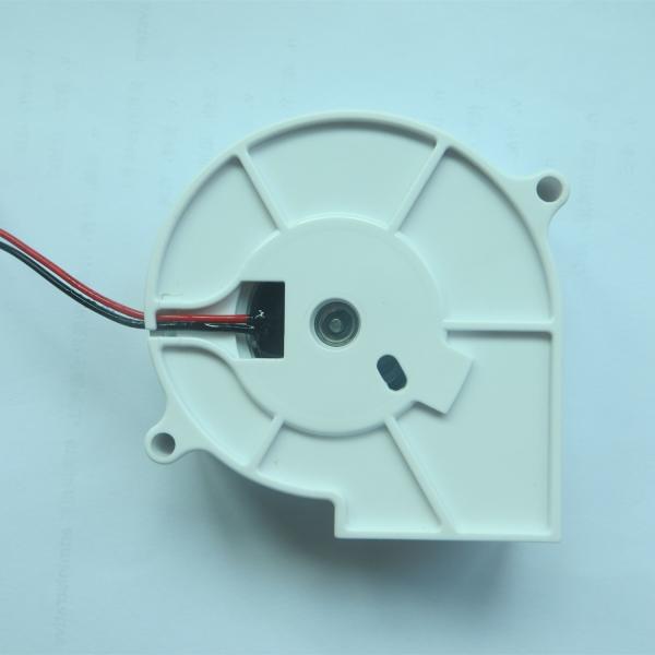 White Plastic DC Blower Fan 12V Waterproof Ip68 Low Noise Sleeve / Ball Bearing