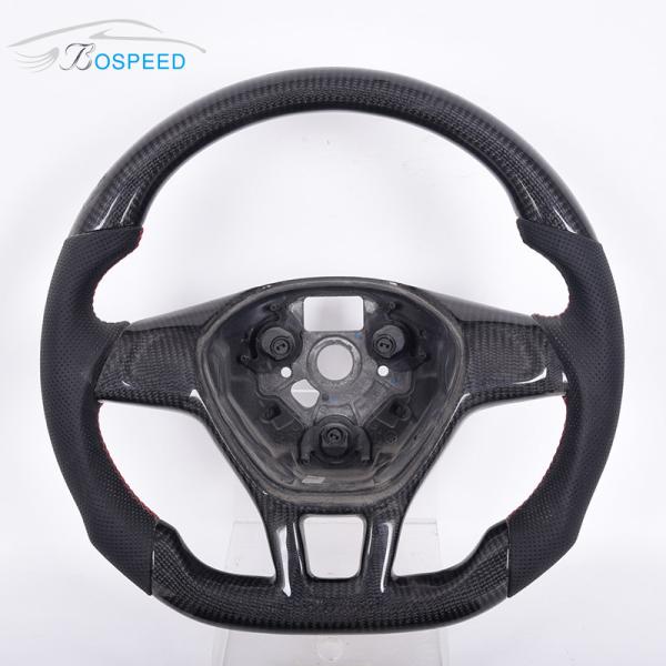 100 Percent Real 3K Volkswagen Carbon Fiber Steering Wheel Customized