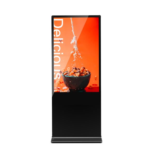 55 Floor Standing Digital Signage Android WiFi Advertising Kiosk Vertical Totem LCD Display Shopping Mall OEM