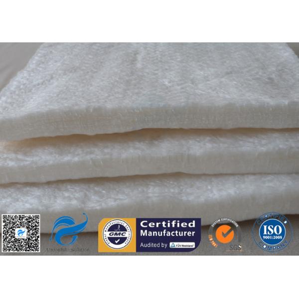 High Silica Fiberglass Needle Mat For Thermal Insulation Jacket 125KG / M3 20MM
