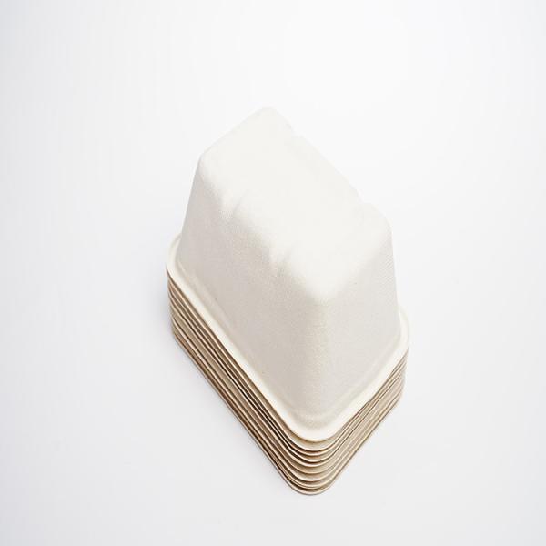 Customized Wholesale Eco-friendly Packaging Biodegradable Corn Residue Disposable Takeaway Food Box Cover