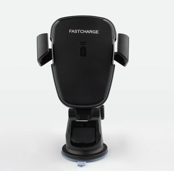 15W 10W QI Certified Wireless Car Charger / Induction Wireless Phone Holder