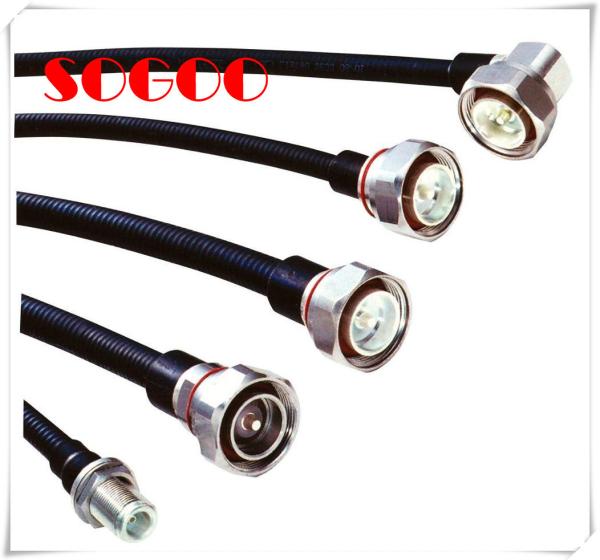 1/2 Super Flex RF Jumper Cable With 7/16  DIN Male to DIN male For Base Station