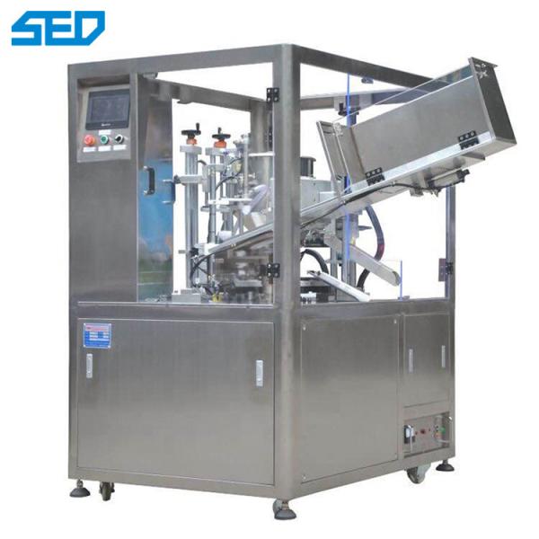 Máquina de vedação automática de enchimento de tubos de plástico e flexível