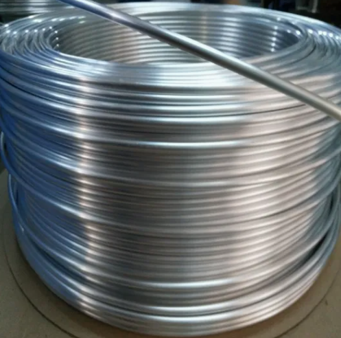 3003-H14 Alloy Coil Tube Aluminum Pipe With 9.52mm OD And 0.8mm Wall For Heat Exchanger Refrigeration