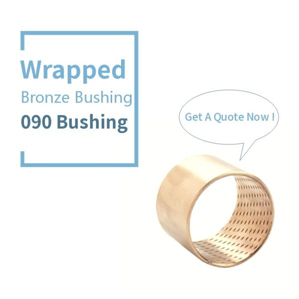 CuSn8 Enveloppé en bronze avec des trous
