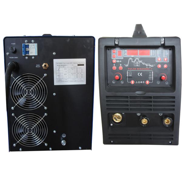 LED Display MMA IGBT Double Pulse Mig 250DC-1 MIG Welder Aluminum