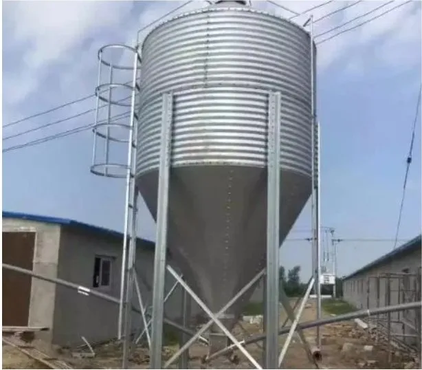Hygienic Design Automatic Chicken Feeder System Anti Waste For Broiler Farms
