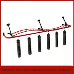 Customized Logo Commercial Heavy Bag Rack Boxing Training Bag Rack