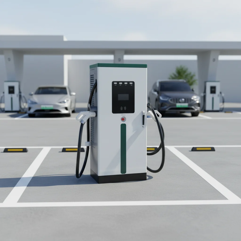 240kW Ultra Fast DC EV Charger with Dual Guns CCS2 for Electric Bus Truck Fleet