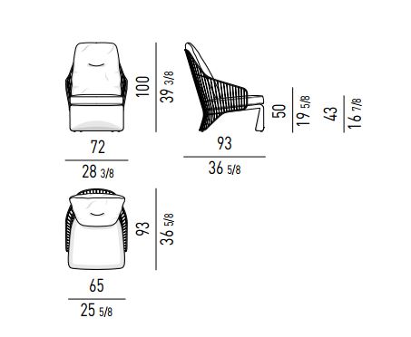 Bedroom Collection Furniture Colette Armchair / Colette Dining Chair By