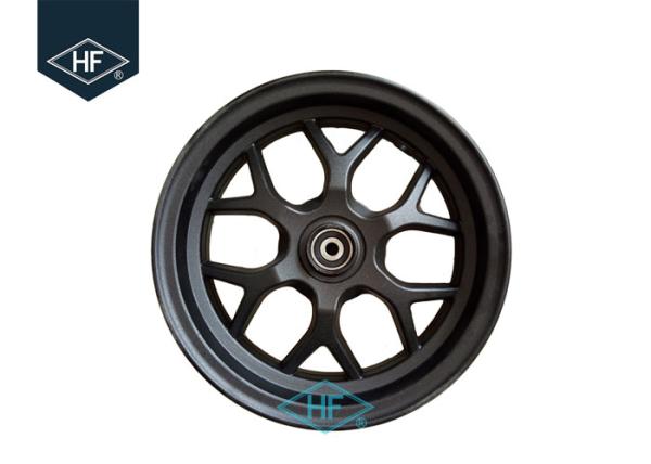 Custom Rear 10 Inch Motorcycle Wheel , Rims Scooter Motorcycle Front Wheel 
