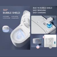 Baño sanitario inteligente Baño con luz nocturna LED y desodorante de aire
