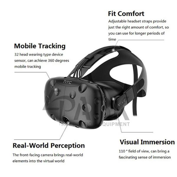Epark Virtual Reality Machine , Metal + Glassfibre Amusement Park Equipment