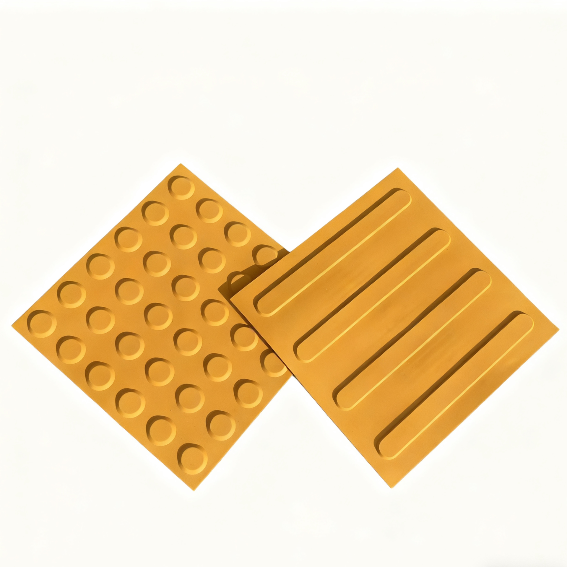 PVC Tactile Rubber Mat with Blind Guidance for High Visibility and Safety