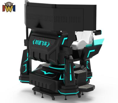 Six Axis VR Racing Simulator Dynamic Triple Screen Racing Setup