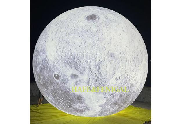 3m / 10ft 充電可能な月球 軽いヘリウムで満たされたイベントの装飾
