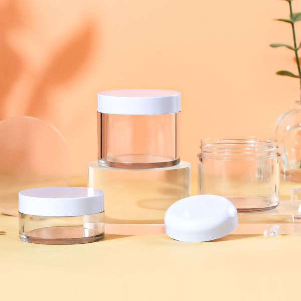 Recyclable BPA Free Plastic Cosmetic Jar with High Impact Resistance for Skincare Packaging