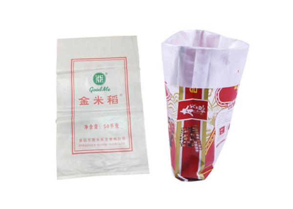 Biodegradable Polypropylene Packaging Sacks 25kg OPP Or BOPP Printing