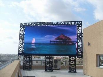 Ecrãs de publicidade LED gigantes comerciais ao ar livre P10
