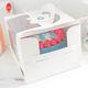 Carton Transparent Birthday Cake Packaging Box Beverage Packaging Boxes