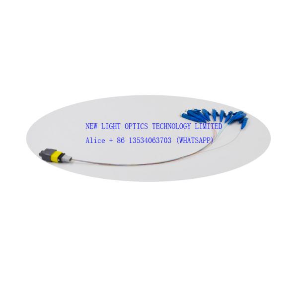 OFNP OFNR Jacket OM4 Optical Fiber Patch Cord With Low Insertion Loss
