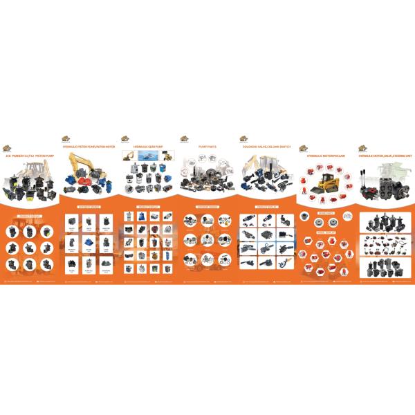 V14-160 Паркер Гидравлический двигатель и запасные части