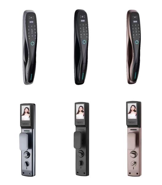 Qleung S928MAX Fully Automatic Usmart Go Wifi Remote Control Doorlock Password Biometric Fingerprint Smart Door Lock