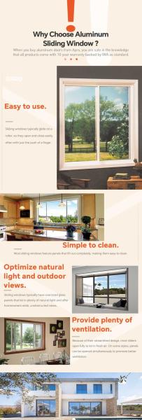 Black And White Sliding Windows With Frameless Glass For Minimalist Look