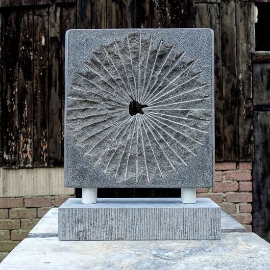 OEM Modern Design Stone Sculpture Abstract Concrete Statue Garden Sculpture