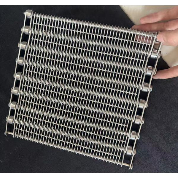 304 Stainless Steel Wire Mesh Conveyor Belt 50KG Load for Baking Ovens
