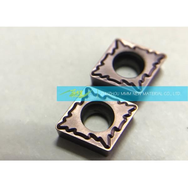 CCMT060204 MF CCMT Carbide Inserts / PVD Uncoated Carbide Inserts