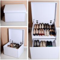 Main moderne peignant 26kg 14 paires d'organisateur Cabinet de chaussure