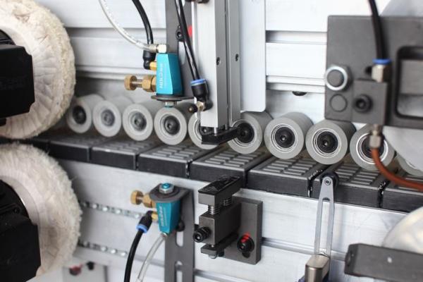 Bevel Wood Edge Banding Machine Wood Cutting And Edging Machine 26m Min