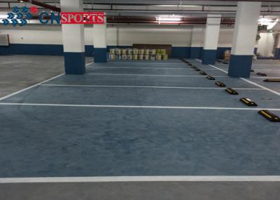 Anti Slip Garage Flooring Coating , Car Parking Epoxy Garage Floor