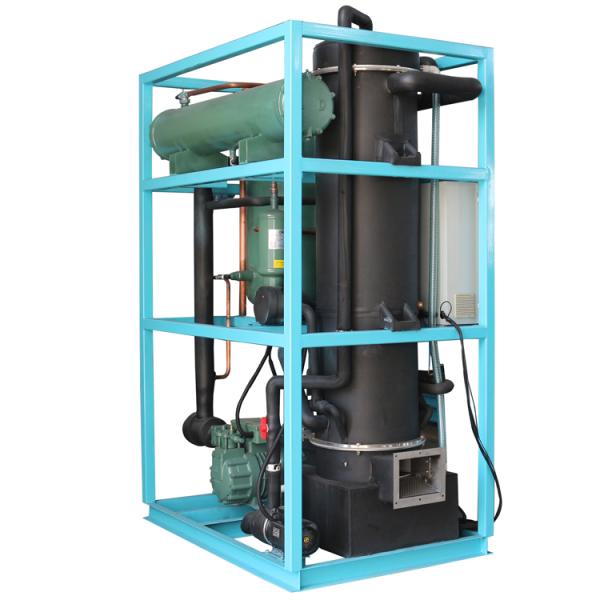 Máquina comercial de fazer gelo em tubo de 15 toneladas/24 horas de aço inoxidável