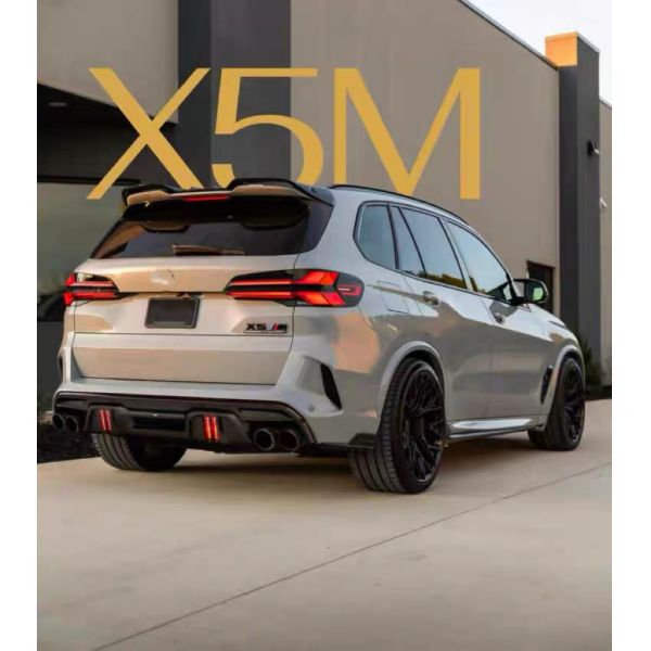 LD Style Carbon Fiber Body Kit BMW Body Kit For X5M F95 Rear Diffuser Spoiler