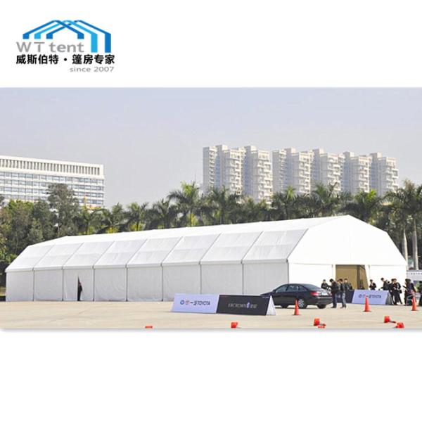 15m Wide Unique Polygon Tent With White Wall Windows Car Events Use