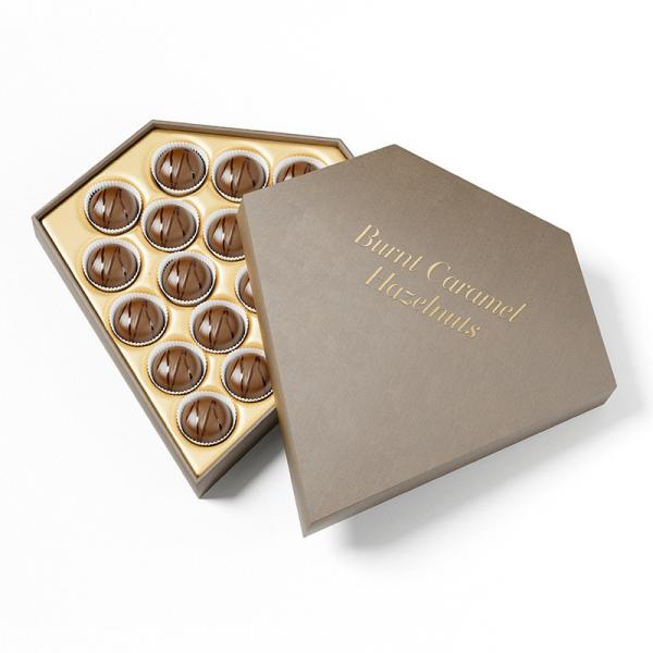 VANISHING Printing Heart Shaped Chocolate Box Custom Luxury Colorful Rigiding
