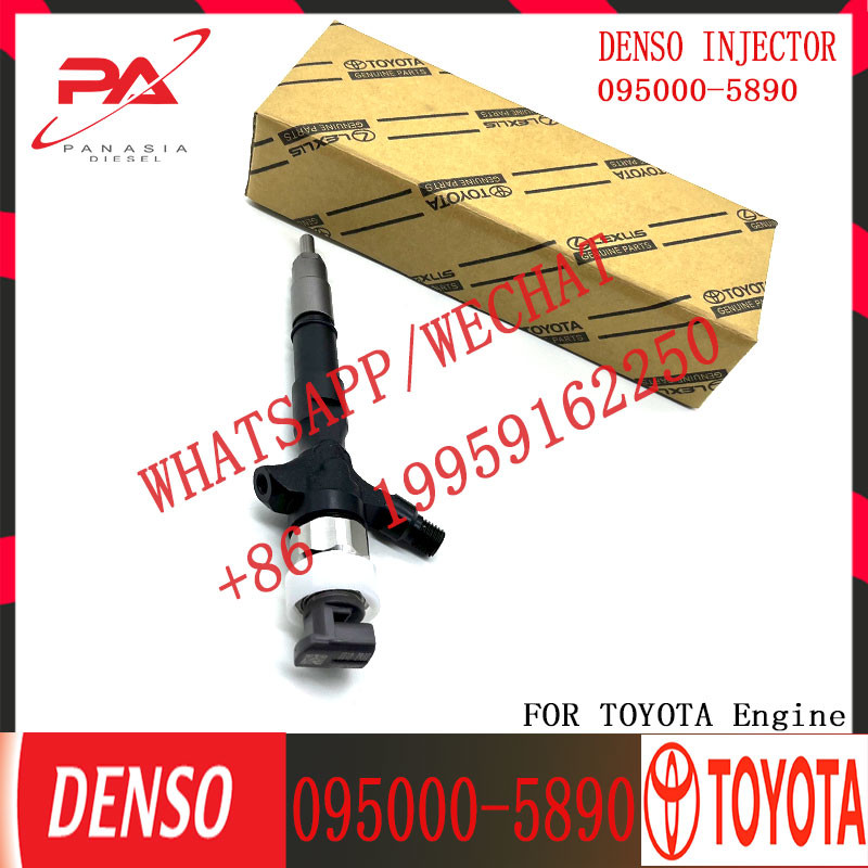 095000-5890 для двигателя Toyota инжектор общего рельса 095000-5890 инжектор дизельного двигателя инжектор для Toyota