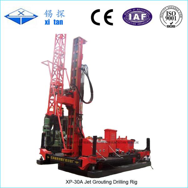 Jet Grouting Crawler Drilling Rig with Torque 3000N . m XP - 30A