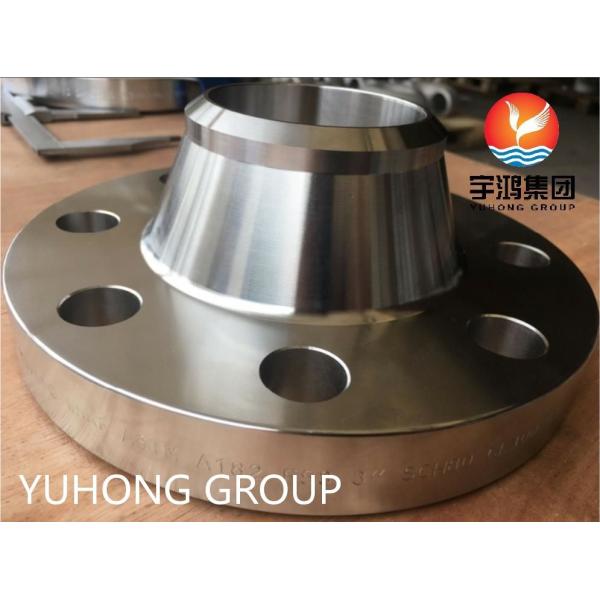 Фланец нержавеющей стали ASTM A182 F53 супер двухшпиндельный длиной сварил фланец выкованный шеей
