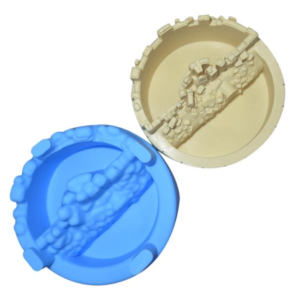 Sustainable Epoxy Silicone Resin Mold Tray Handmade Diy Ashtray Shape