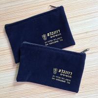Sac 2020 cosmétique de tirette de velours de produits nouveaux avec le logo d'impression