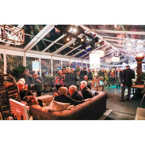 Anti Rust Surface 500 Seater Church Tent Aluminum Alloy T6061/T6