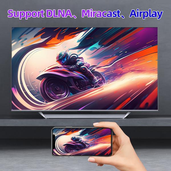 Практическая телевизорная коробка M96 Mini Android 13 WiFi 6 4K 8K 64GB RK3528